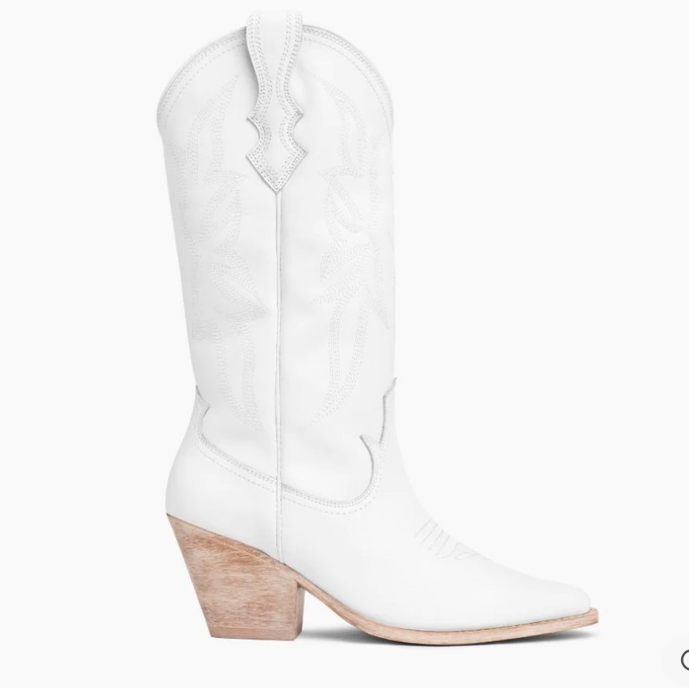 Thursday Boot Co. Rodeo Western Boots in white